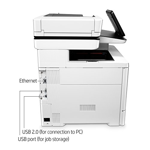 HP Color LaserJet Enterprise MFP M577dn Duplex Printer with One-Year, Next-Business Day, Onsite Warranty (B5L46A)