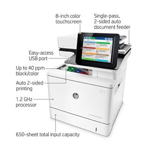 HP Color LaserJet Enterprise MFP M577dn Duplex Printer with One-Year, Next-Business Day, Onsite Warranty (B5L46A)