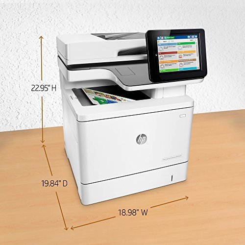 HP Color LaserJet Enterprise MFP M577dn Duplex Printer with One-Year, Next-Business Day, Onsite Warranty (B5L46A)