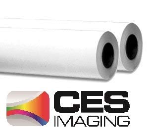 2 Rolls 24 X 500 (24 Inch X 500 Foot) 20lb Bond Plotter Paper 3-inch core by CES Imaging