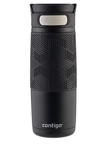 contigo,stainless steel 72086 transit 16oz matte black grip a, 1 count (pack of 1)
