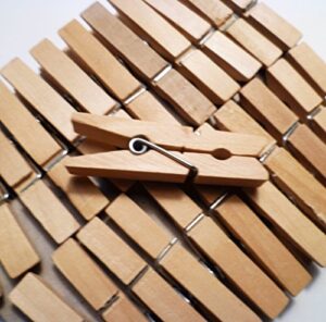 sturdy small craft clothespins 1 3/4" - 24/pkg