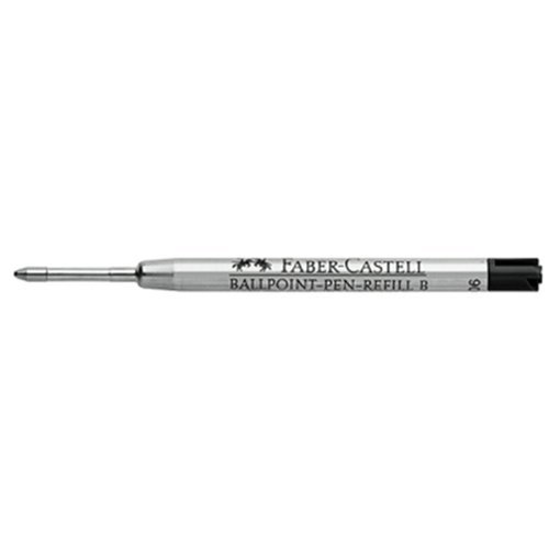 2 X Faber-Castell Ballpoint Refill Broad Black