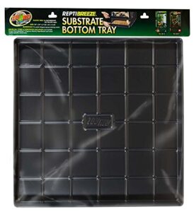 zoo med substrate bottom tray for reptibreeze - 24" x 24"
