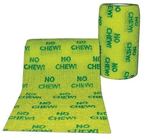 PETFLEX NO CHEW Bandage 4" by 5 Yards (3 Pack)