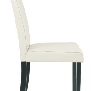 Signature Design by Ashley Kimonte Parsons 19" Dining Room Chair, Set of 2, Ivory