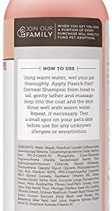 6-in-1 Dog Shampoo and Conditioner for Itchy Skin, Made in USA - 20oz Vet Formula Natural Medicated Best for De-Shedding, Itch Relief, Smelly Odor, Dry Sensitive Skin - Dogs & Cats Oatmeal Pet Wash