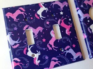 unicorn light switch cover various sizes offered