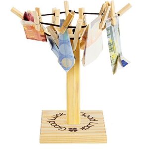 brubaker clothesline for money gift or photo gift good luck“