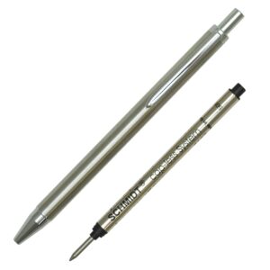 schmidt capless rollerball pen, stainless steel (sc82185)