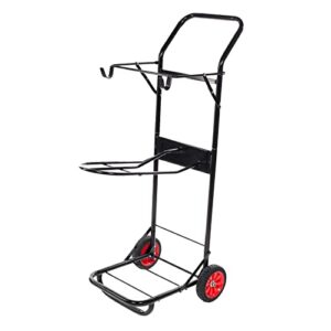 horze stable cart - black - one size