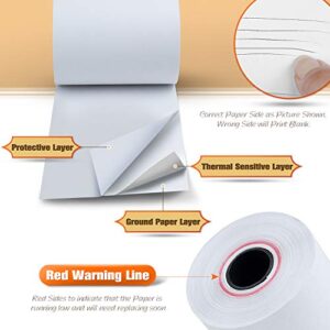 TK Thermal King, 2-1/4" x 85' Thermal Paper Cash Register POS Receipt Paper (50 rolls/Case x 1)