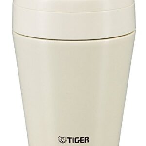 Tiger Stainless Steel Vacuum Insulated Soup Cup, 12-Ounce, Cauliflower White