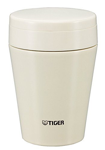 Tiger Stainless Steel Vacuum Insulated Soup Cup, 12-Ounce, Cauliflower White