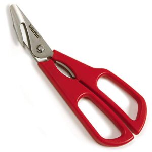 norpro 6516 ultimate seafood shears red 7.5" x 3" x .5"