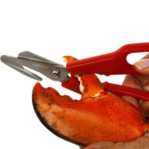 Norpro 6516 Ultimate Seafood Shears Red 7.5" x 3" x .5"