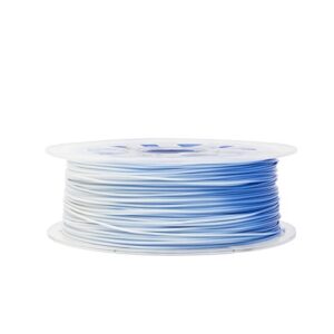 Gizmo Dorks 3mm (2.85mm) PLA Filament, 1 kg for 3D Printers, Color Change Blue to White