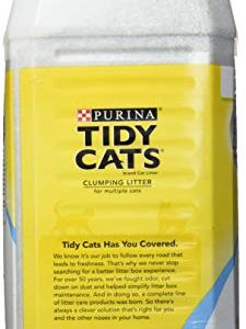 Tidy Cats Lightweight Glade Clear Springs Low Dust Clumping Multi Cat Litter, 8.5 lbs.