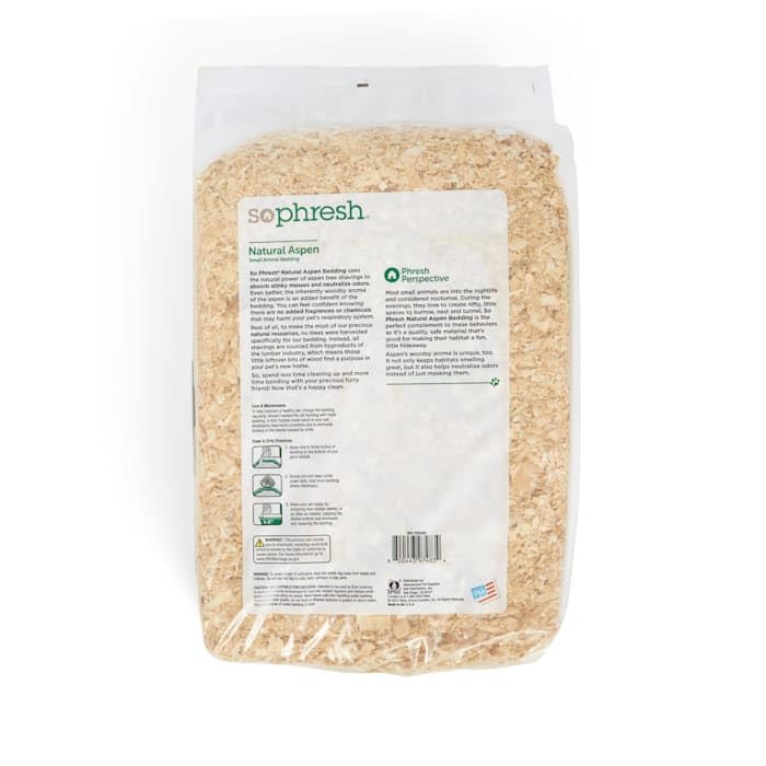 So Phresh Natural Aspen Small Animal Bedding, 56.6 Liters (3456 cu. in.)