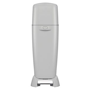 playtex diaper genie complete diaper pail with odor lock technology, gray