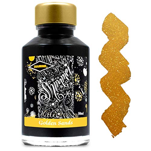 Diamine Shimmering Golden Sands Ink 50 ml