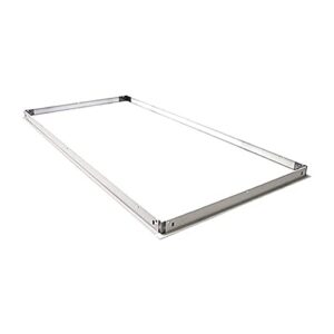 metalux df-24w-u 2x4 dry wall frame kit, accessory, white