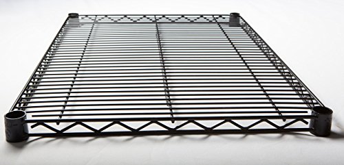 Omega 21" Deep x 36" Wide Individual Black Wire Shelf