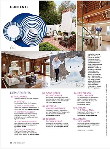 Architectural Digest Magazine (November, 2015)