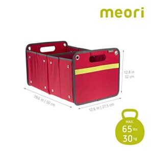 meori Foldable Box Outdoor Bahia Red Campground SUV Horse Riding Fun Sports Shopper Vacation Beach Marina, 1-Pack