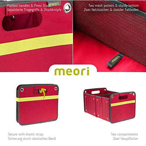 meori Foldable Box Outdoor Bahia Red Campground SUV Horse Riding Fun Sports Shopper Vacation Beach Marina, 1-Pack