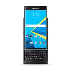 Blackberry PRIV Factory Unlocked GSM Android OS Security Phone with Slide-out Physical Keyboard and 18MP Camera - International Version (Black)