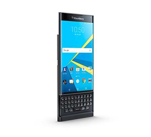 Blackberry PRIV Factory Unlocked GSM Android OS Security Phone with Slide-out Physical Keyboard and 18MP Camera - International Version (Black)