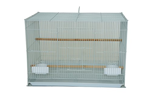 YML Small Breeding Cage, 24 x 16 x 16, White