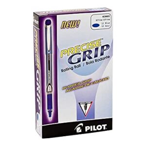 Pilot Precise Grip Extra-fine Rollerball Pens PIL28802DZ- 12 Pack