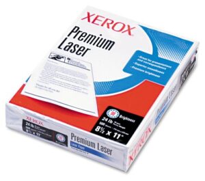 xerox 3r13038 bold professional quality paper, 98 bright, 8 1/2 x 11, white, 500 sheets/rm (xer3r13038)