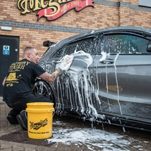 Meguiar's ME RG203 Yellow Large Car Wash Bucket 5US Gallon