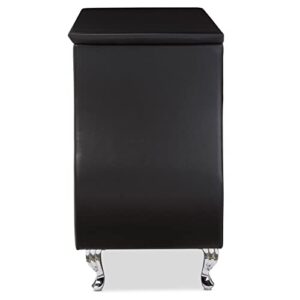 Baxton Studio BBT2039-Black-Dresser Dressers, Medium, Black