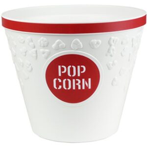 Hutzler Popcorn Bucket, Red Large