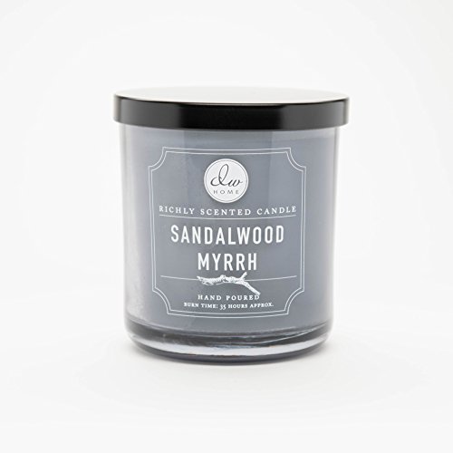 DW Home Medium Single Wick Candle, Sandalwood Myrrh