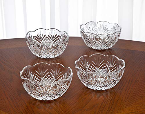 Godinger Dublin Candy Bowls Dish - Set of 4