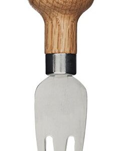 Sagaform Oak and Stainless Cheese Knife Set 3-Piece