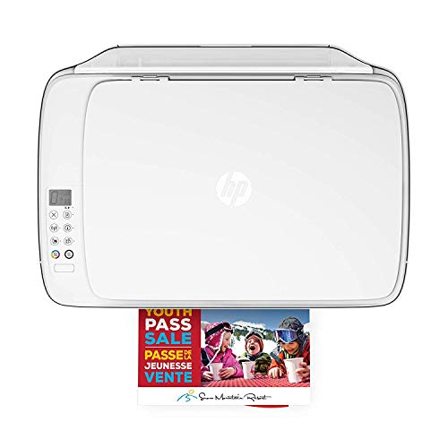 HP DeskJet 3634 Compact All-in-One Wireless Printer with Mobile Printing, HP Instant Ink or Amazon Dash replenishment readyy (K4T93A)