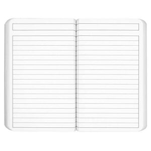 Rhodia "Unlimited” Pocket Notebook - Lined 60 sheets - 3 1/2 x 5 1/2 - Black Cover