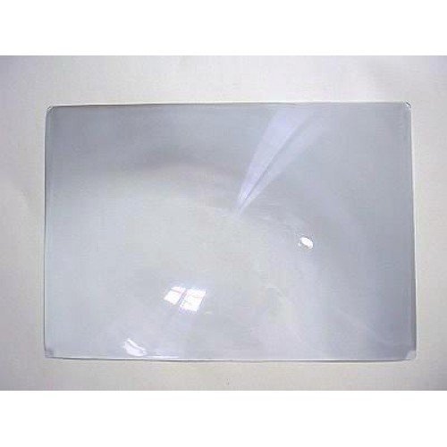 5 Pack of Opticlens Brand 7" x 10.25" Fresnel Lens - Magnifier, Reading Aid + Solar Oven + DIY Projection TV Projects