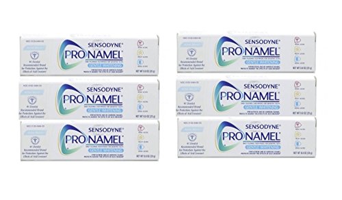 Sensodyne Pronamel Toothpaste, Gentle Whitening, Alpine Breeze Travel Size 0.8 Ounce (Pack of 6)