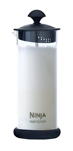 Ninja Coffee Bar Easy Milk Frother with Press Froth Technology, 12 ounces