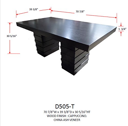 Kings Brand Furniture Bierce Table, Black