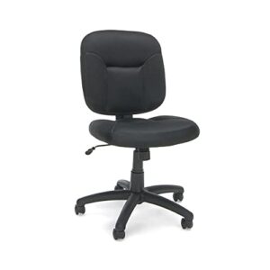 ofm ess collection armless task chair, in black (ess-101-blk)