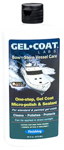 Gel Coat Labs One-Step Gel Coat Micro-Polish & Sealant, 16 fl. Oz.