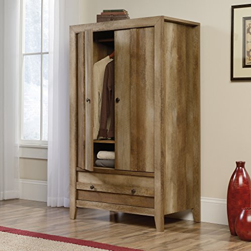 Sauder Dakota Pass Armoire, Craftsman Oak finish